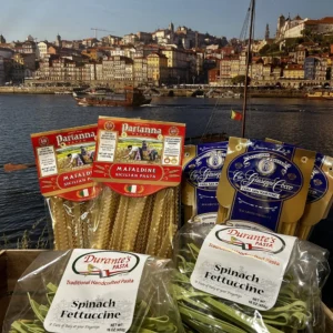 Large selection of pastas in all shapes and colors!